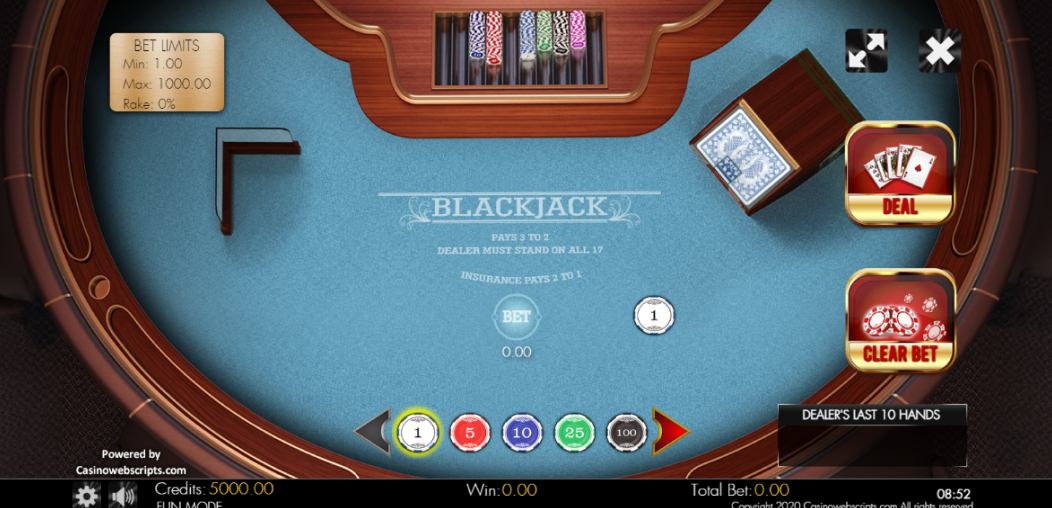 Blackjack Klasik
